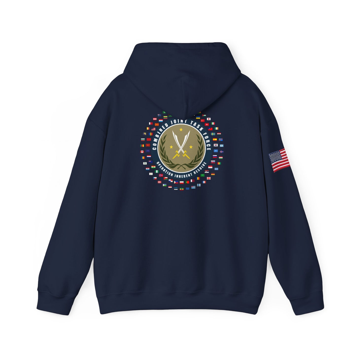 Pelo & Stile Unisex Heavy Blend™ Hooded Sweatshirt - Military Inspired Design