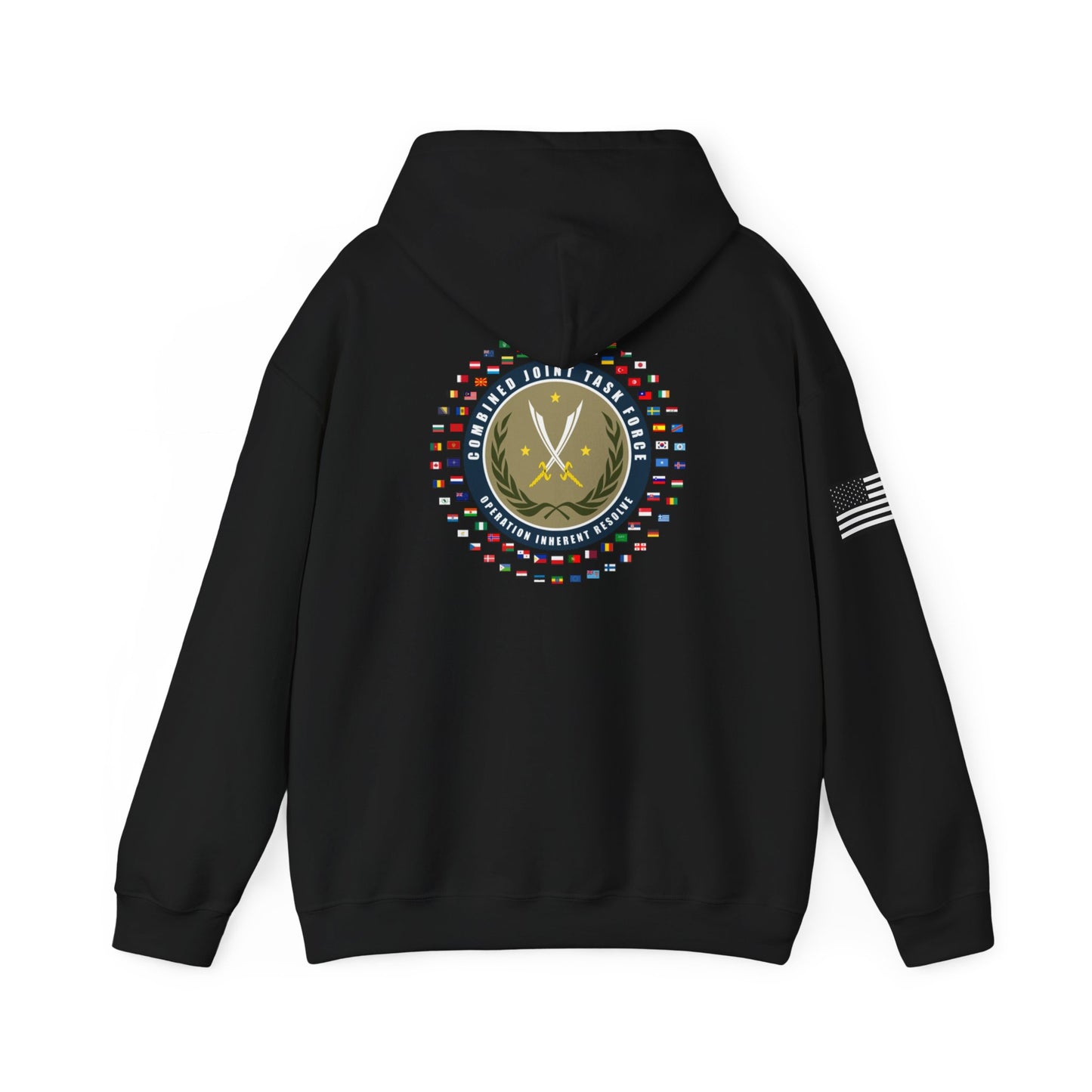 Pelo & Stile Unisex Heavy Blend™ Hooded Sweatshirt - Military Inspired Design