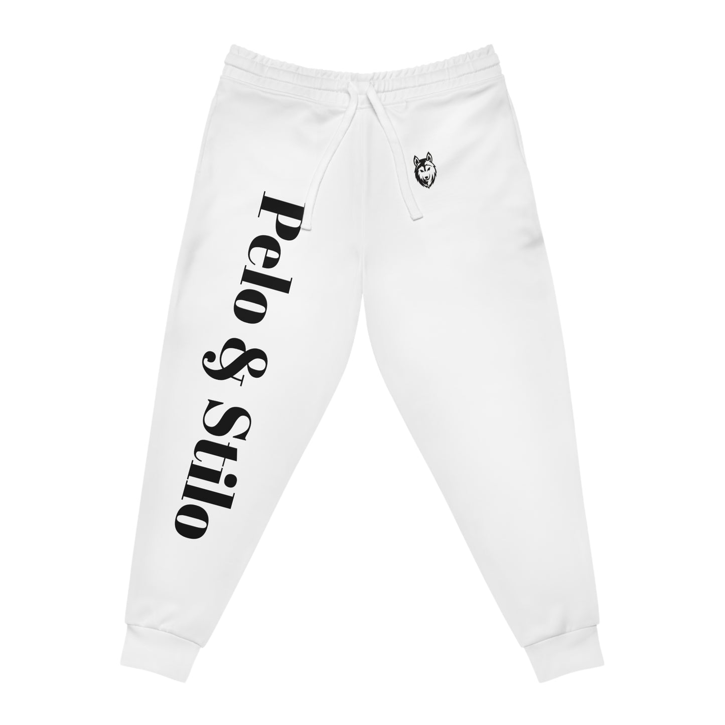 Chic Athletic Joggers with 'Pelo & Stilo' Print - Stylish Comfort for Everyday Wear