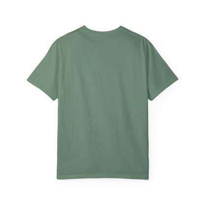 Pelo & Stile Cranes & Blossoms Artisan T-Shirt - Unisex Garment-Dyed Tee for Nature Lovers